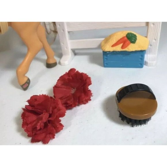 HORSE FISHER PRICE 8" Brown Mane Tail & Accessories Toy Sound Effects Lot 8 - Picture 4 of 10